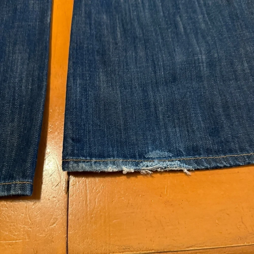 True Religion Section Row Seat Bootcut Jeans 36x34 Vintage Y2K USA Made Unique